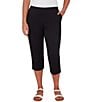 Ruby Rd. Petite Size French Terry Knit Pull-On Pants - Image 1