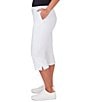 Ruby Rd. Petite Size French Terry Knit Pull-On Pants - Image 3