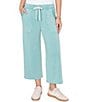 Ruby Rd. Petite Size French Terry Relaxed Pull-On Pants - Image 1