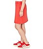 Ruby Rd. Petite Size French Terry Ribbed Waist Pull-On Skort - Image 6