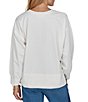 Ruby Rd. Petite Size French Terry Touchdown Crew Neck Long Sleeve Touchdown Top - Image 2