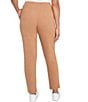 Ruby Rd. Petite Size Knit Pull-On Sweatpants, Color:Chestnut - Image 2