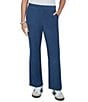 Ruby Rd. Petite Size Luxe Rib Knit Pull-On Pants - Image 1