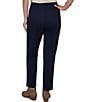 Ruby Rd. Petite Size Ponte Straight Leg Hollywood Waist Ankle Length Pull-On Pants - Image 6