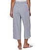 Ruby Rd. Petite Size Seersucker Stripe Capri Pant - Image 2