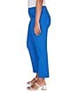 Ruby Rd. Petite Size Silk Tech Straight Leg Pull-On Ankle Pants - Image 3