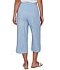 Ruby Rd. Petite Size Soft Double Gauze Relaxed Pull-On Pant - Image 5