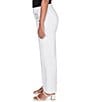 Ruby Rd. Petite Size Soft Stretch Denim Pull-On Wide Leg Pants - Image 3