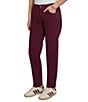 Ruby Rd. Petite Size Soft Stretch Straight Leg Denim Ankle Pants - Image 3