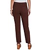 Ruby Rd. Petite Size Soft Stretch Straight Leg Denim Ankle Pants - Image 2
