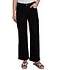 Ruby Rd. Petite Size Stovepipe Wide-Leg Denim Jeans - Image 1