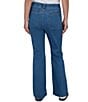 Ruby Rd. Petite Size Premium Stretch Denim Kick Flare Jeans - Image 2
