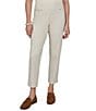 Ruby Rd. Petite Size Stretch Denim Pull-On Ankle Pants - Image 1