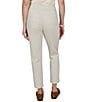 Ruby Rd. Petite Size Stretch Denim Pull-On Ankle Pants - Image 2
