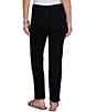 Ruby Rd. Petite Size Stretch Denim Straight Leg Slim Fit Pants - Image 2