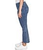 Ruby Rd. Petite Size Stretch Pull-On Slim Ankle Jeans, Color:Light Indigo - Image 3