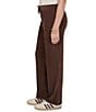 Ruby Rd. Petite Size Stretch Velveteen Wide Leg Drawstring Pants - Image 3