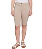 Ruby Rd. Petite Size Tech Bermuda Shorts, Color:Chino - Image 1