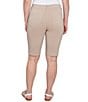 Ruby Rd. Petite Size Tech Bermuda Shorts, Color:Chino - Image 2