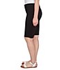 Ruby Rd. Petite Size Tech Bermuda Shorts, Color:Black - Image 3