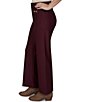 Ruby Rd. Petite Size Textured Pique Knit Ankle Length Pants - Image 3