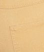 Ruby Rd. Plus Size Tencel™ Lyocell Frayed Hem Pull-On Ankle Pants, Color:Jute - Image 4