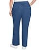 Ruby Rd. Plus Size Bootcut Flare Leg Pull-On Jeans, Color:Indigo - Image 2