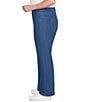 Ruby Rd. Plus Size Bootcut Flare Leg Pull-On Jeans, Color:Indigo - Image 3