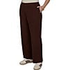 Ruby Rd. Plus Size Coordinating Premium Rib Knit Full Length Lounge Pants - Image 3