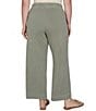Ruby Rd. Plus Size Coordinating Snow-Washed French Terry Relaxed Pull-On Pants - Image 2