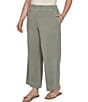 Ruby Rd. Plus Size Coordinating Snow-Washed French Terry Relaxed Pull-On Pants - Image 3
