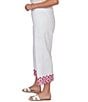 Ruby Rd. Plus Size Embroidered Pull-On Denim Pants - Image 3