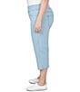 Ruby Rd. Plus Size Extra Stretch Denim Capri Pull-On Pants - Image 4