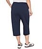 Ruby Rd. Plus Size French Terry Knit Pull-On Pants - Image 2