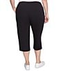 Ruby Rd. Plus Size French Terry Knit Pull-On Pants - Image 2