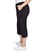 Ruby Rd. Plus Size French Terry Knit Pull-On Pants - Image 3