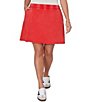 Ruby Rd. Plus Size French Terry Ribbed Waist Pull-On Skort - Image 5