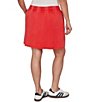 Ruby Rd. Plus Size French Terry Ribbed Waist Pull-On Skort - Image 6
