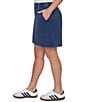 Ruby Rd. Plus Size French Terry Ribbed Waist Pull-On Skort - Image 4