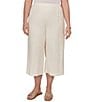 Ruby Rd. Plus Size Gauze Pull-On Cargo Pants - Image 1