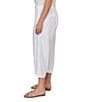 Ruby Rd. Plus Size Linen Blend Wide Leg Crop Pants - Image 3