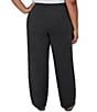Ruby Rd. Plus Size Luxe Rib Knit Straight Leg Pull-On Pants - Image 2
