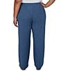 Ruby Rd. Plus Size Luxe Rib Knit Straight Leg Pull-On Pants - Image 5