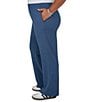 Ruby Rd. Plus Size Luxe Rib Knit Straight Leg Pull-On Pants - Image 6