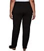 Ruby Rd. Plus Size Ponte Hollywood Waist Pull-On Ankle Pants - Image 2