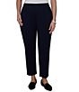 Ruby Rd. Plus Size Ponte Straight Leg Hollywood Waist Ankle Length Pull-On Pants - Image 4