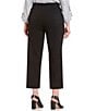 Color:Black - Image 2 - Plus Size Pull-On Solar Millennium Capri Pants