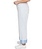 Ruby Rd. Plus Size Relaxed Double Faced Straight Leg Denim Jeans, Color:Bluebell - Image 3