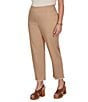 Ruby Rd. Plus Size Relaxed Fringe Hem Pull-On Ankle Denim Pant - Image 3
