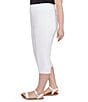 Ruby Rd. Plus Size Relaxed Fringe Hem Pull-On Denim Pants - Image 3